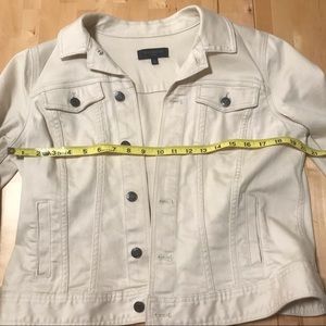 Jean Jacket - cream color
